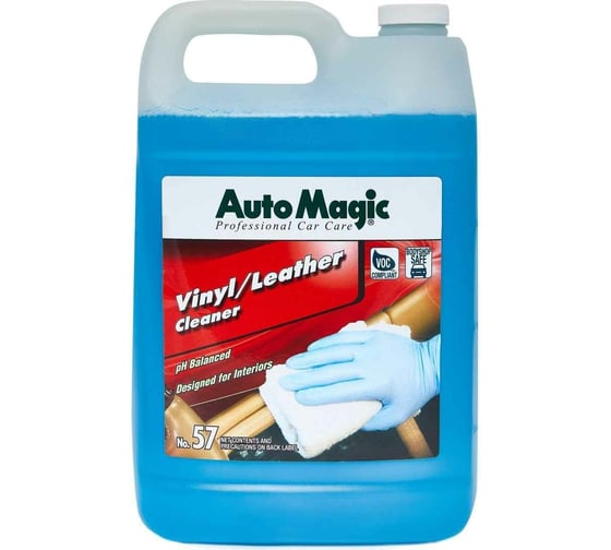 Очиститель для кожи и замши AutoMagic Vinyl Leather Cleaner 3.79 л 57