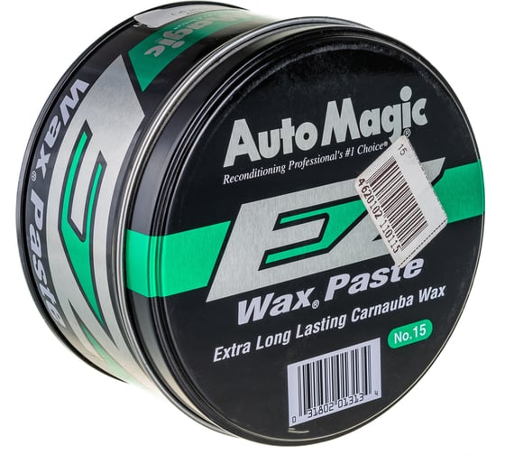 Твердый воск для защиты кузова AutoMagic E-Z Wax с воском карнауба, 368 г 15