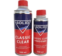 Лак SOLID CLASSIC CLEAR (500+250 мл) 2K (в комплекте с отвердителем) 325.5250