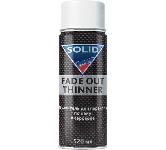 Разбавитель для переходов по лаку SOLID PROFESSIONAL LINE FADE OUT THINNER (фасовка 520 мл) 520.5520 1