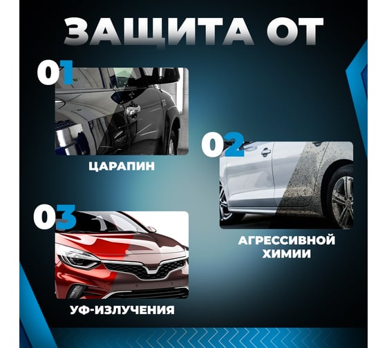 Керамическое покрытие для автомобиля killaqua Ceramix CRMX30