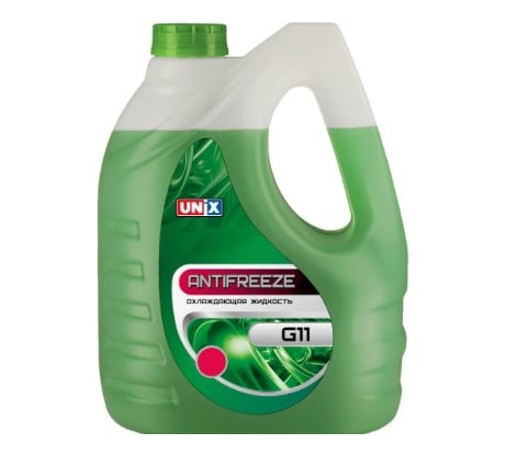 Антифриз UNIX G-11 зеленый 10кг 4603016