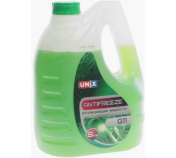 Антифриз UNIX G-11 зеленый 10кг 4603016 35022955