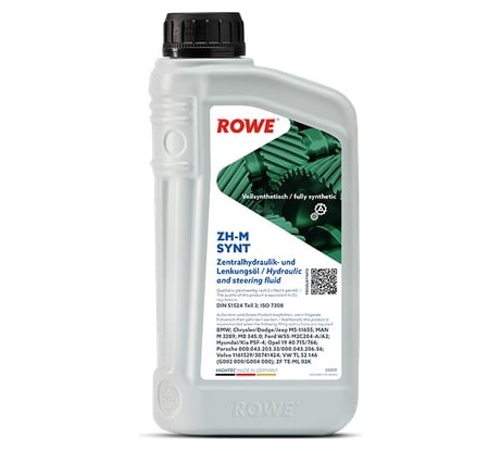 Специальная синтетическая гидравлическая жидкость Rowe HIGHTEC ZHM-SYNT 30509-0010-99