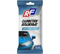 Влажные салфетки RUSEFF для стекол и зеркал 26543N
