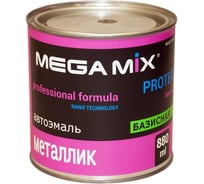 Базовая автоэмаль Megamix, Great Wall/Haval Cocoa Brown D6, 850 мл. Базисная автомобильная краска под лак, металлик 4673755208203