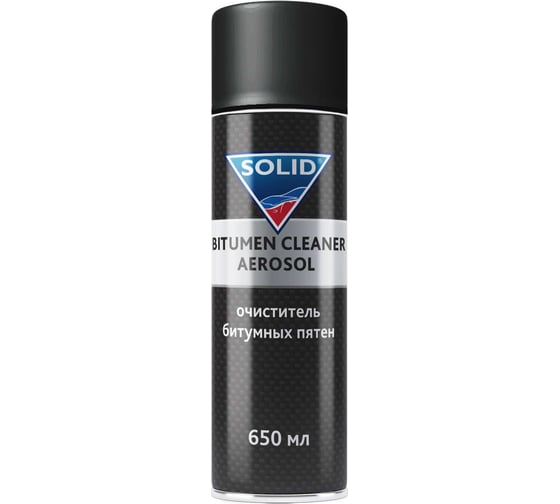 Очиститель битумных пятен SOLID BITUMEN CLEANER AEROSOL 650мл (аэрозоль) 5070.650.6