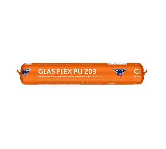 Однокомпонентный полиуретановый клей для вклейки стёкол SOLID GLAS FLEX PU 203 600ml 376.0603.3 1