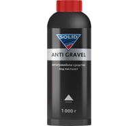 Антигравийное средство под пистолет белый SOLID PROF ANTI GRAVEL 1кг, ПЭТ 1000.12.W