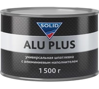 Универсальная шпатлевка с алюминиевым наполнителем SOLID PROFESSIONAL LINE ALU PLUS 1500 гр 509.0505