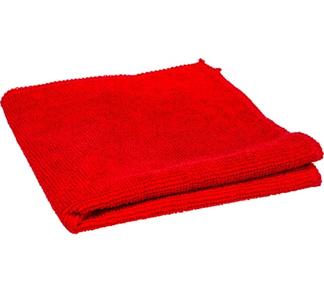 Салфетка микрофибра Grass 220 г/м 30*30 красная IT-0645