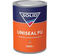 UNISEAL PU Grey герметик кузовной под кисть 1кг (1165мл) SOLID 371.1000.7