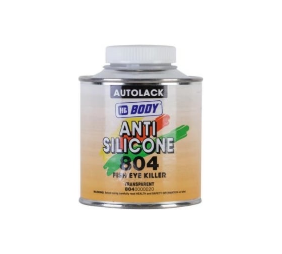 Антисиликоновая добавка HB BODY ANTISILICONE 804 0.25 л 8040000020