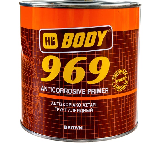 Грунт HB BODY 969 1К кор. 1кг 9690900001 1