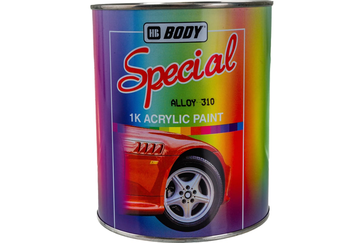 Краска для дисков HB BODY SPECIAL PAINT 310 1л 4130700001 - выгодная цена,  отзывы, характеристики, фото - купить в Москве и РФ