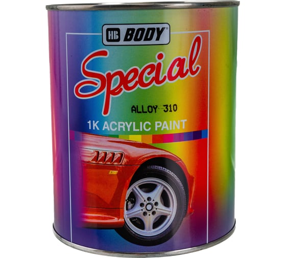 Краска для дисков HB BODY SPECIAL PAINT 310 1л 4130700001 1