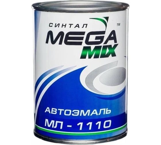 Автоэмаль Megamix МЛ-1110 Рубин 110, 0,8 кг 4673755205929