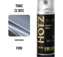 Аэрозольная краска HOTZ "Ford Tonic Z3/3DTC", 1K базовая автомобильная ремонтная автоэмаль, металлик, 520 ml 4673755215591