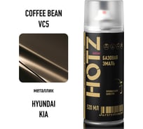 Аэрозольная краска HOTZ "Hyundai/Kia Coffee Bean VC5", 1K базовая автомобильная ремонтная автоэмаль, металлик, 520 ml 4673755215676