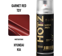 Аэрозольная краска HOTZ Hyundai/Kia Garnet Red TDY , 1K базовая автомобильная ремонтная эмаль, металлик, 520 ml 4673755215683