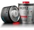 Универсальный быстросохнущий акриловый лак HOTZ 2К HS премиальный автомобильный, Комплект (лак: 1000 мл + отвердитель: 500 мл) 4673755228669 1
