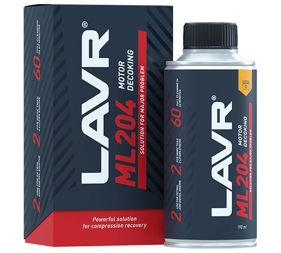Раскоксовка двигателя LAVR ML204, 190мл, Ln2508 1