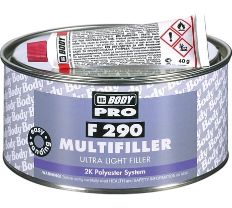 Шпатлевка HB BODY PRO F290 Ultra Light Multifiller Biege 3л 2901300003