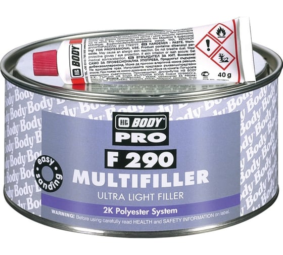 Шпатлевка HB BODY PRO F290 Ultra Light Multifiller Biege 3л 2901300003