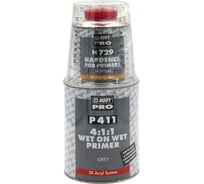 Грунт P411 WET ON WET сер. 1л + Отвердитель H729 норм. 0,25л HB BODY комплект 4111707291