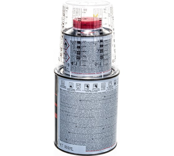 Грунт PROLINE 634 4:1 сер. 0,8л + Отвердитель PROLINE 625 0,2л HB BODY комплект 6340706251