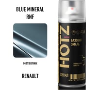 Аэрозольная краска HOTZ "Renault Blue Mineral RNF", 1K базовая автомобильная ремонтная автоэмаль, металлик, 520 ml 4673755215867