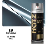 Аэрозольная краска HOTZ "Renault Blue Mineral RNF", 1K базовая автомобильная ремонтная автоэмаль, металлик, 520 ml 4673755215867