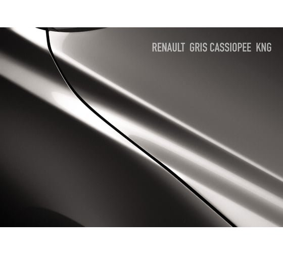 Аэрозольная краска HOTZ "Renault Gris Cassiopee KNG", 1K базовая автомобильная ремонтная автоэмаль, металлик, 520 ml 4673755215942