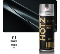 Аэрозольная краска HOTZ "Nessi 316", 1K базовая автомобильная ремонтная автоэмаль, металлик, 520 ml 4673755216871