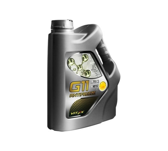 Антифриз VITEX Ultra -40 градусов C, G-11, желтый, 10 кг v104105