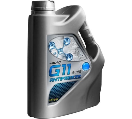 Антифриз VITEX Ultra -40град.C, G-11, синий, 10 кг v104005