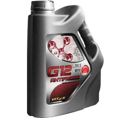 Антифриз VITEX Ultra -40ºC G-12, 5к, карбоксилатный красный v105604