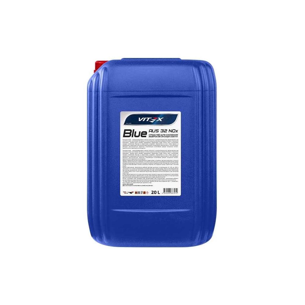 Жидкость для систем SCR диз. дв. (мочевина) Blue AUS 32NOx VITEX 20л  v901706 - выгодная цена, отзывы, характеристики, фото - купить в Москве и РФ