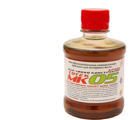 Присадка для масла ДВС ТОТЕК МК-05 СПОРТ на 5 л масла, 0.25 л MK05025