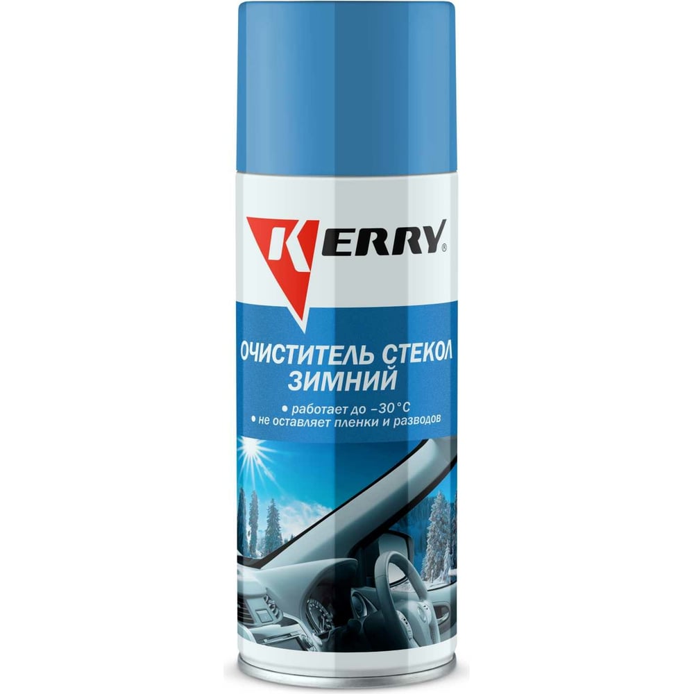 Очиститель стекол KERRY KR-921 зимний, спрей, 520 мл 11605584 ...