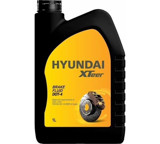 Тормозная жидкость HYUNDAI XTeer Brake Fluid DOT-4,1 л 2010853 1