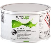 Шпатлевка с алюминиевым наполнителем Autolux Aluminium 0,5кг AL783/S0.5K