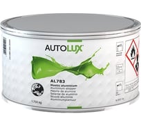 Шпатлевка с алюминиевым наполнителем Autolux Aluminium 1,8кг AL783/S1.8K