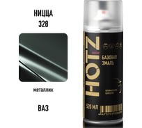 Аэрозольная краска HOTZ "Ницца 328", 1K базовая автомобильная ремонтная автоэмаль, металлик, 520 ml 4673755217649