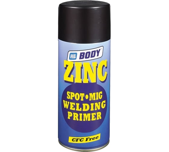 Аэрозольный грунт HB BODY 425 ZINC SPOT MIG 1К черн. 0,4л 5100200060
