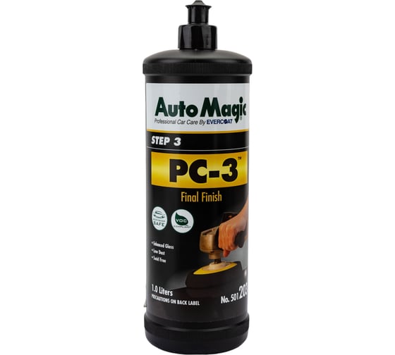 Полировальная финишная паста AutoMagic РС3 POLISHINGl FINISH 960 мл 501203