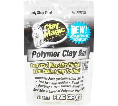 Глина для очистки кузова AutoMagic Clay Magic Polymer Clay Bar 200 г CM3200