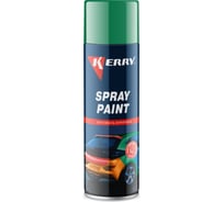 Эмаль акриловая автомобильная глянцевая KERRY зелёная 307 RAL 6029 650 мл KR-624