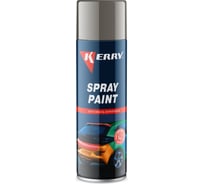 Эмаль акриловая автомобильная глянцевая KERRY хаки 303 RAL 6014 650 мл KR-627