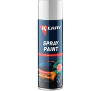 Эмаль акриловая автомобильная глянцевая KERRY хром 650 мл KR-628